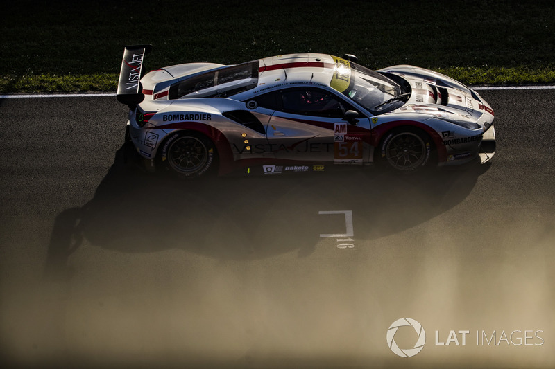49: #54 Spirit of Race Ferrari 488 GTE: Thomas Flohr, Francesco Castellacci, Giancarlo Fisichella, 3'51.956