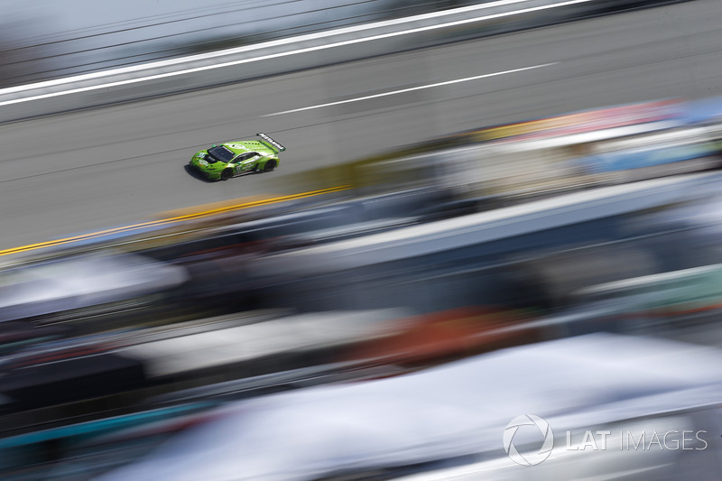 #11 GRT Grasser Racing Team Lamborghini Huracan GT3, GTD: Rolf Ineichen, Mirko Bortolotti, Franck Perera, Rik Breukers