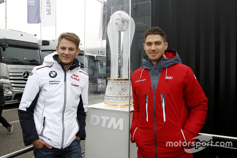 Title contender Marco Wittmann, BMW Team RMG and Edoardo Mortara, Audi Sport Team Abt Sportsline