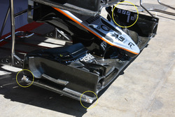 Переднее антикрыло Sahara Force India F1 VJM09