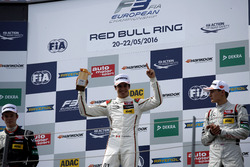 Podium: Winner Lance Stroll, Prema Powerteam Dallara F312 Mercedes-Benz