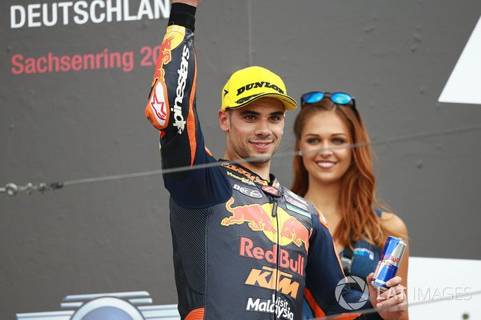 Podium: segundo, Miguel Oliveira, Red Bull KTM Ajo