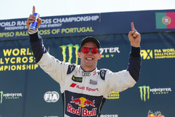 Le vainqueur Mattias Ekström, EKS, Audi S1 EKS RX Quattro