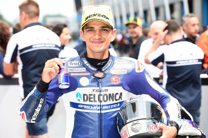 Ganador de la pole  Jorge Martin, Del Conca Gresini Racing Moto3