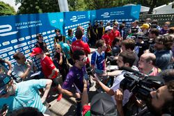 Jose Maria Lopez, DS Virgin Racing, Spark-Citroen, Virgin DSV-02 y Robin Frijns, Amlin Andretti Form