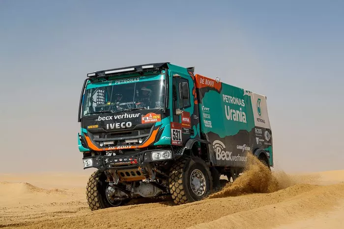 #531 Team De Rooy IVECO: Michiel Becx, Bernard Der Kinderen, Edwin Kuijpers