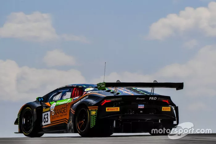 #63 Orange 1 FFF Racing Team Lamborghini Hurracan GT3: Andrea Caldarelli, Marco Mapelli, Dennis Lind