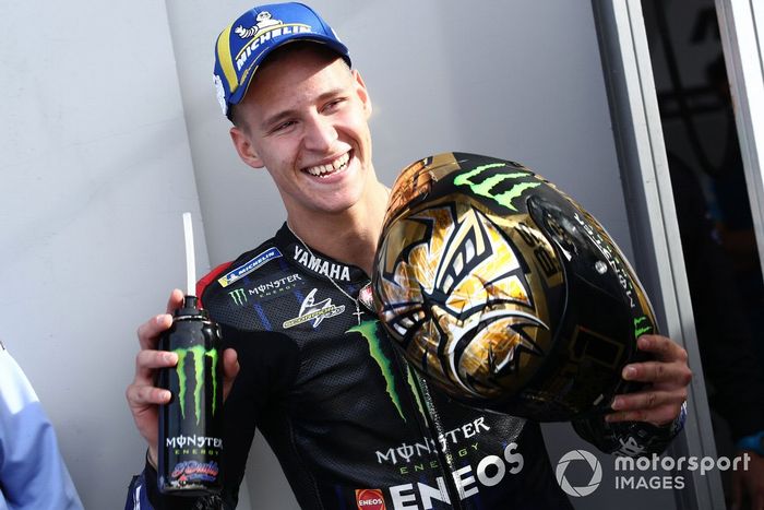 El campeón del mundo Fabio Quartararo, Yamaha Factory Racing