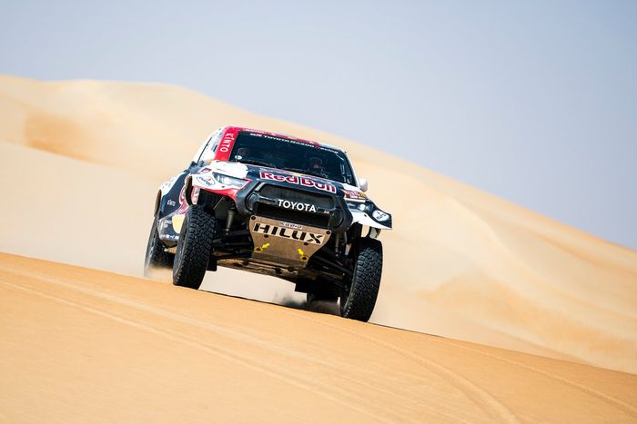 #200 Toyota Gazoo Racing Toyota: Nasser Al-Attiyah, Mathieu Baumel