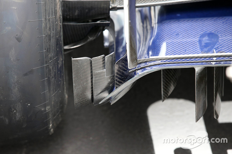 Le diffuseur de la Sauber C37