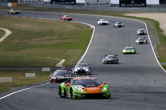 #63 GRT Grasser Racing Team Lamborghini Huracan GT3: Mirko Bortolotti, Christian Engelhart