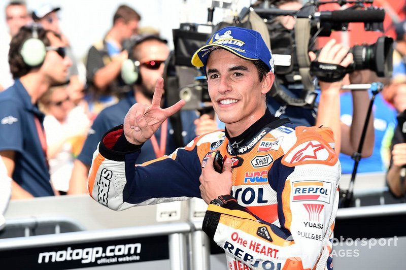 Second place Marc Marquez, Repsol Honda Team