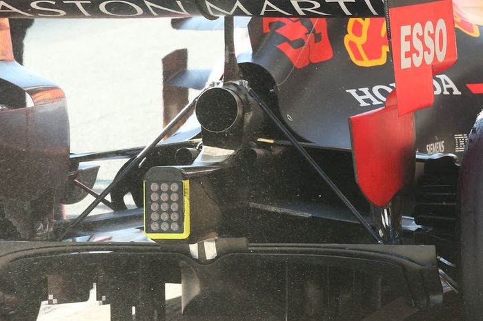 Red Bull Racing RB15 diffuser detail
