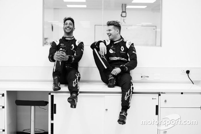 Daniel Ricciardo e Nico Hulkenberg, Renault F1