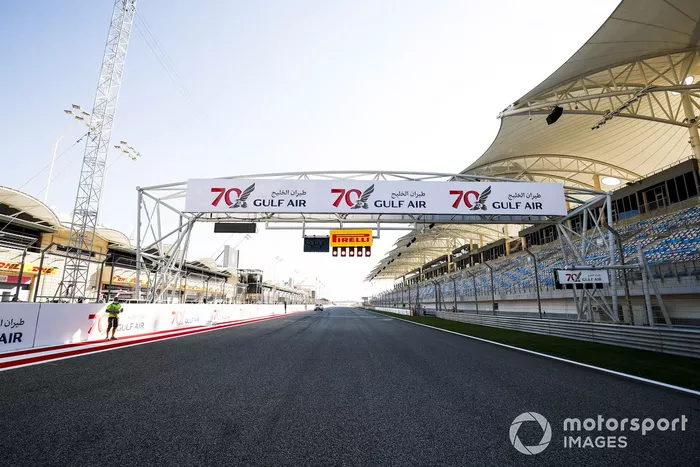 Aspectos del circuito de Bahrein