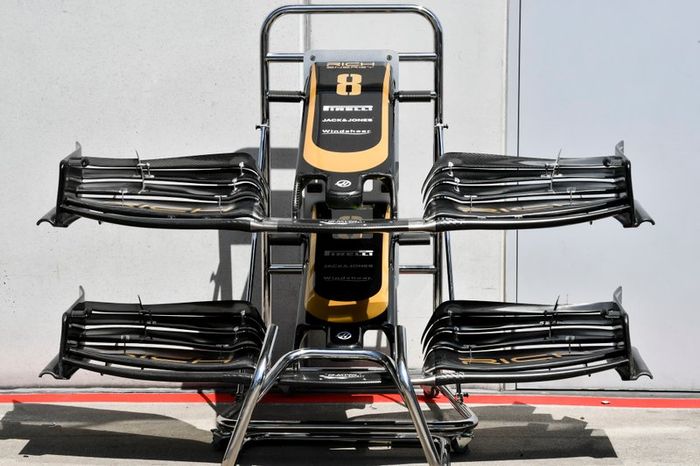 Alerón delantero del Haas F1 Team VF-19 