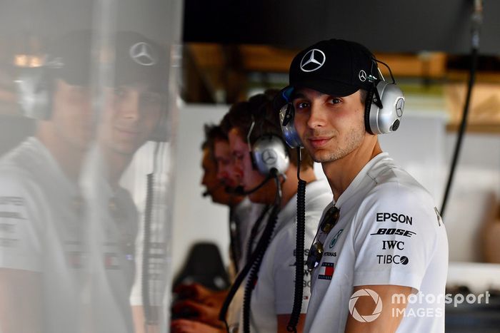 Esteban Ocon, piloto de prueba y reserva Mercedes-AMG F1