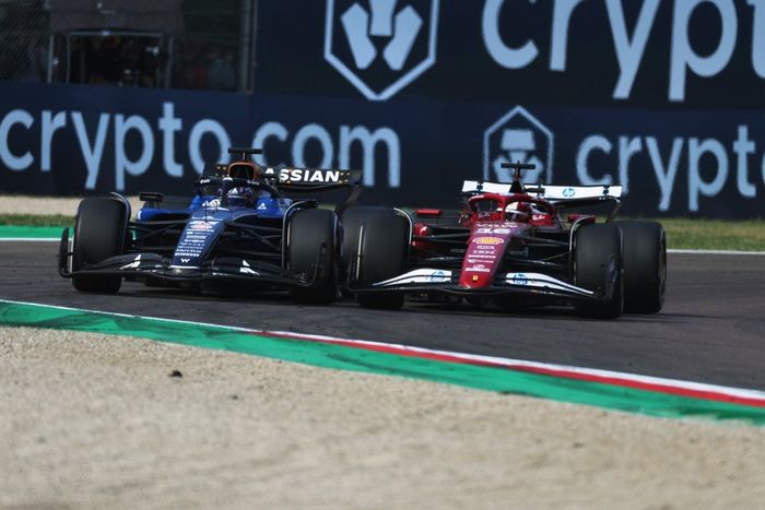 Charles Leclerc, Ferrari, Alexander Albon, Williams
