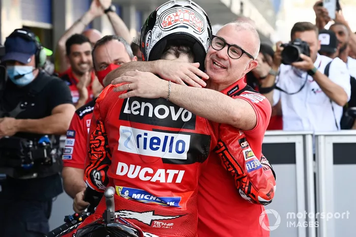 Ganador de la pole Francesco Bagnaia, Equipo Ducati