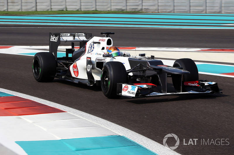 15. Esteban Gutiérrez, 59 Grandes Premios (2013-2014, 2016), el mejor resultado es el 7° lugar en (Japón 2013).