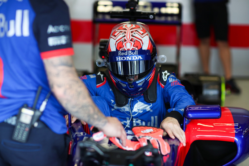 Marc Márquez, prueba un monoplaza Toro Rosso F1