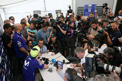 Conférence de presse de Valentino Rossi, Yamaha Factory Racing