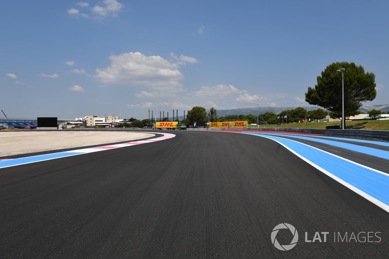 Dettaglio del circuito del Paul Ricard