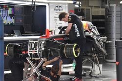 L'équipe Red Bull au travail