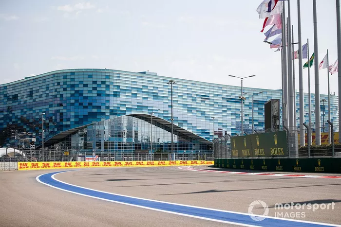 Detalle de la pista de Sochi