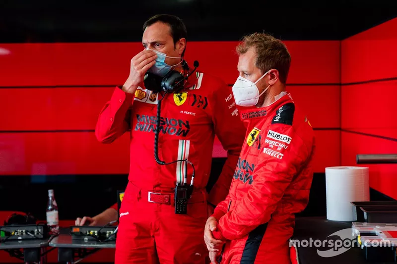 Seabstian Vettel, Ferrari