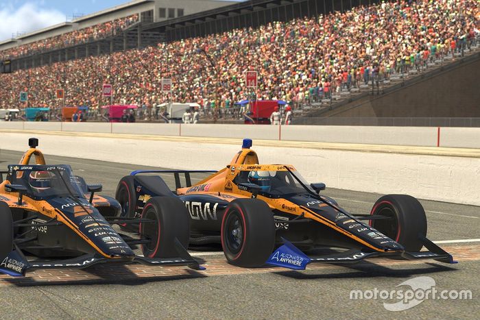 Oliver Askew, Arrow McLaren SP, Patricio O'Ward, Arrow McLaren SP