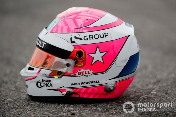Capacete de Max Fewtrell, ART Grand Prix