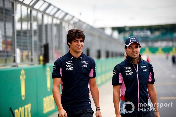 Lance Stroll, Racing Point y Sergio Pérez, Racing Point 
