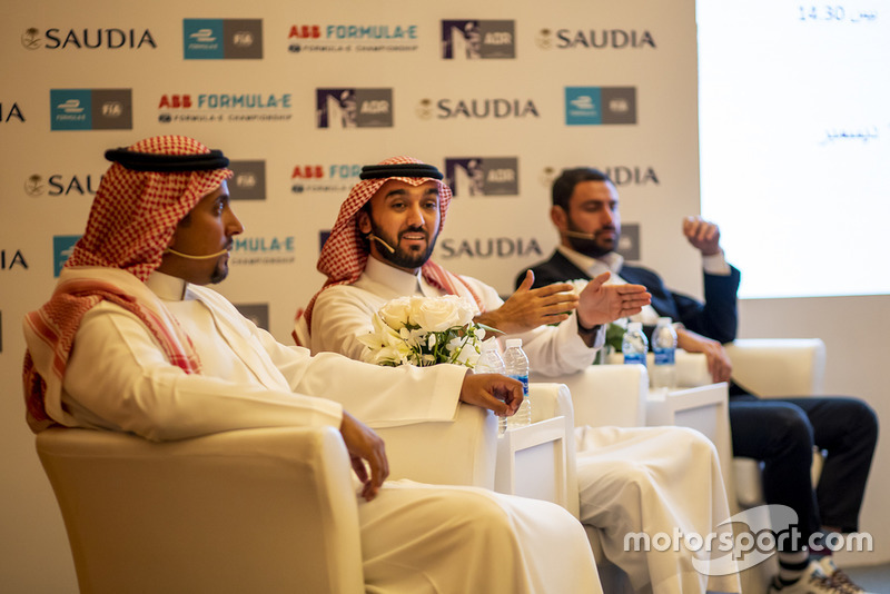 Presentación del circuito del ePrix de Arabia Saudí