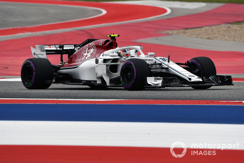 DNF: Charles Leclerc, Sauber C37