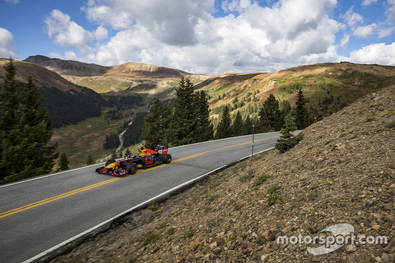 Max Verstappen, Red Bull Racing BR7, in Colorado