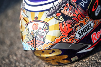 Le casque spécial de Marc Marquez, Repsol Honda Team, pour le GP du Japon