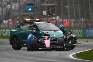 Jack Doohan, Alpine 
choque