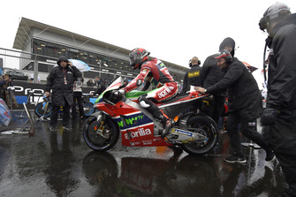 Scott Redding, Aprilia Racing Team Gresini, British MotoGP race 2018