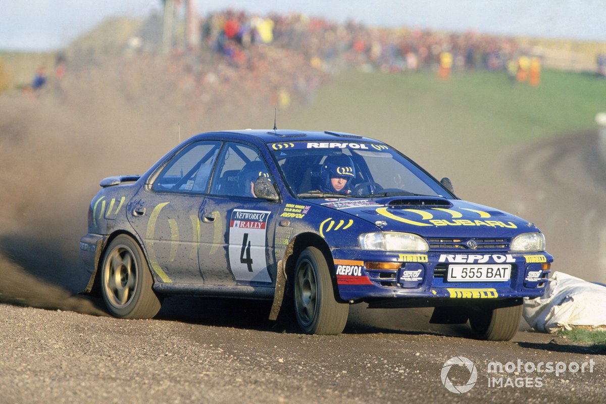 Colin McRae, Derek Ringer, Subaru Impreza 555