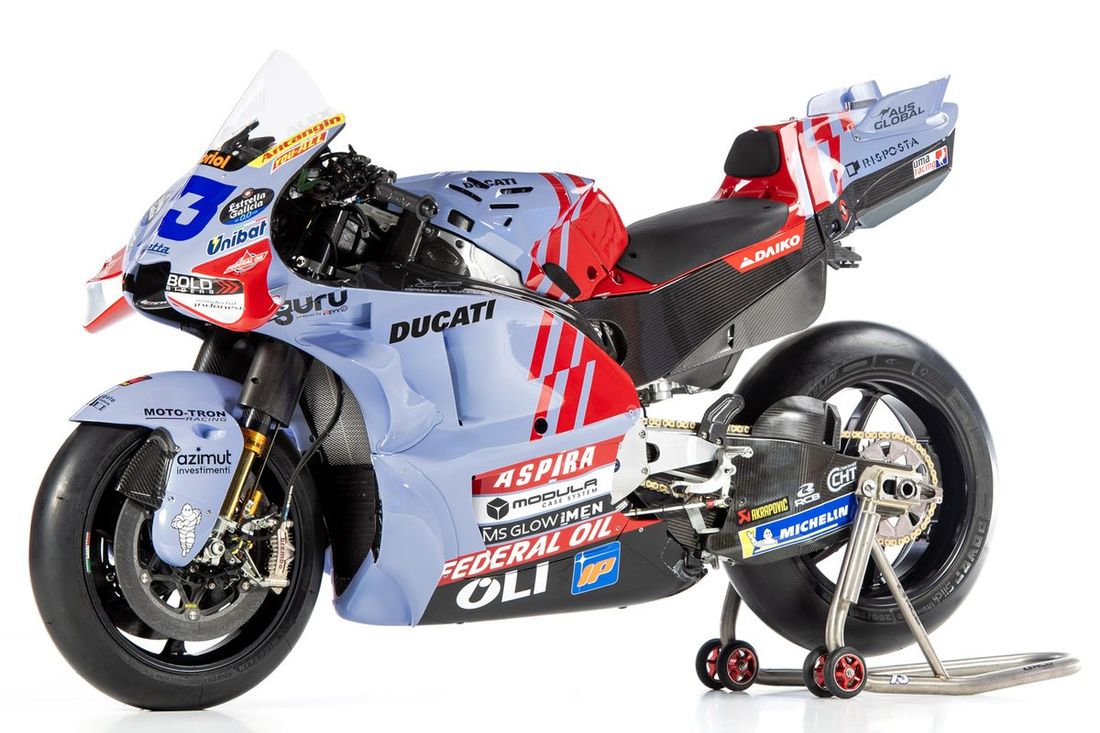 Alex Márquez, decoración de la moto Gresini Racing