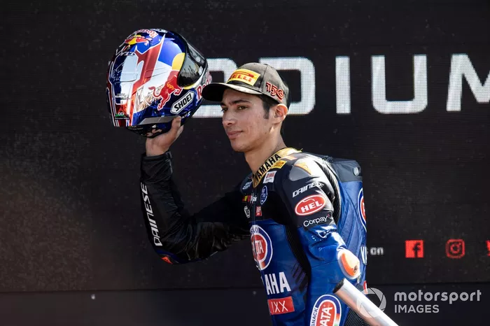 Podio: Toprak Razgatlioglu, Pata Yamaha WorldSBK