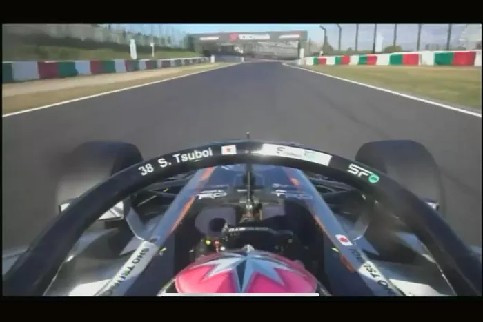 『SFgo』のスクリーンショット（坪井視点）