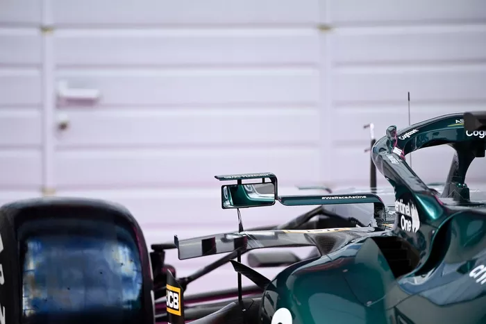Detalle del Aston Martin AMR21