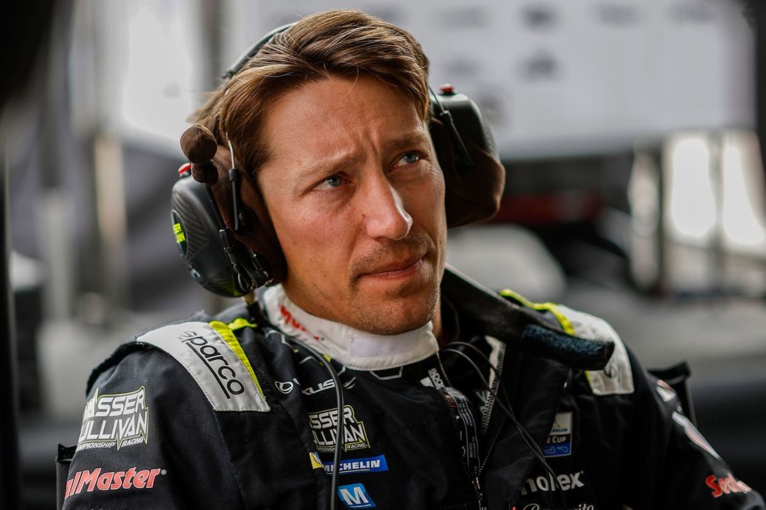 #15 Vasser Sullivan Racing Lexus RC F GT3: Frankie Montecalvo