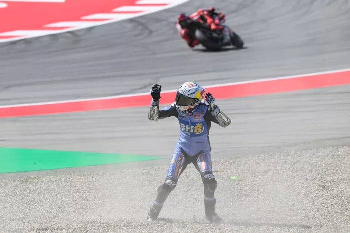 Alex Marquez, Gresini Racing crash