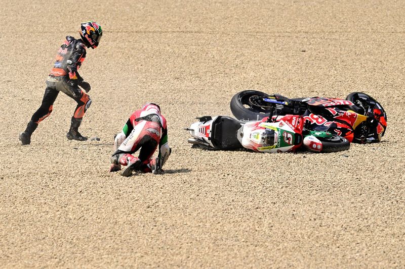 Johann Zarco, Team LCR Honda, Brad Binder, Red Bull KTM Factory Racing