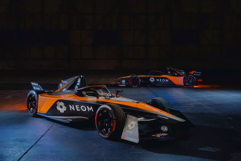 La livrée McLaren 2023-2024