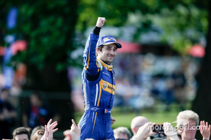Ganador de la carrera Nicolas Prost, Renault e.Dams