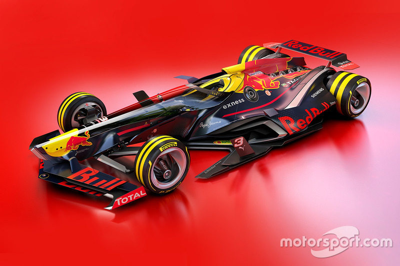 Red Bull Racing 2030 diseño fantasy